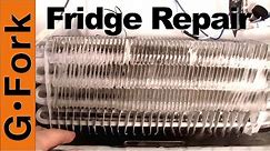 Refrigerator Repair - Freezer Coils Frozen - Refrigerator Is Warm - GardenFork