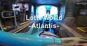 [World Theme Park] Lotte World Atlantis Adventure Roller Coaster