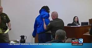 Murderer has outburst in court during sentencing