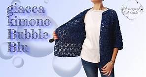 tutorial 💕 giacca a Kimono Bubble Blu💕