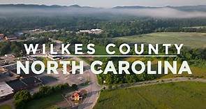 Aerial View of Wilkes County North Carolina