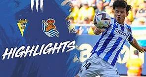 HIGHLIGHTS | J1 LaLiga 22-23 | Cádiz CF 0 - 1 Real Sociedad