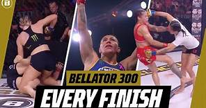 ALL FINISHES from Bellator 300! | Bellator MMA