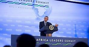 President Obama Holds a Press Conference at the U.S.-African Leaders Summit