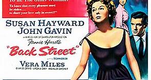 Back Street 1961 with Susan Hayward, John Gavin, Vera Miles, Charles Drake.