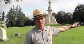 The Soldiers' National Cemetery in Gettysburg, Pennsylvania