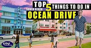 Top 5 Things To Do in OCEAN DRIVE, South Beach | Miami Travel Guide (Follow these steps)