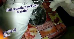 how to use potassium sorbate