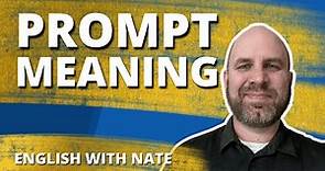 Prompt Definition (English with Nate)