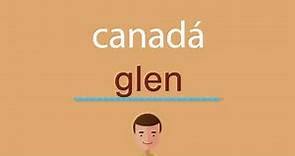Cómo se dice canadá en inglés