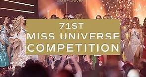 The 71st MISS UNIVERSE Competition | LIVE 🔴