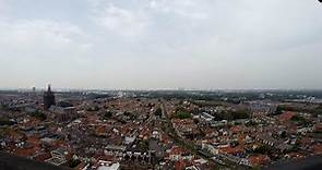 Climbing the tower of Nieuwe Kerk/New Church (Delft) Netherlands