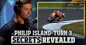 MotoGP rider Casey Stoner explains his incredible technique in turn 3 at Philip Island Gypsy Tales