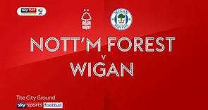 Nottingham Forest 1-0 Wigan: Brice Samba saves Josh Windass penalty