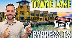 Looking For New Homes on a PRIVATE LAKE in Cypress Texas?? Check Out Towne Lake In Cypress Texas!