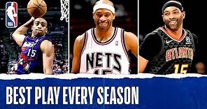 Vince Carter's Best Play Each Season In His NBA Career