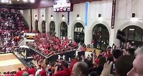 Feeling the excitement in a packed Belk... - Davidson College