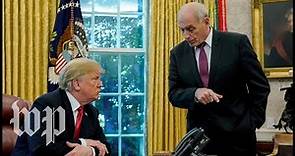 A look back at John Kelly's relationship with President Trump