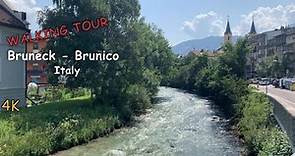 Brunico Italy - Walking Tour (4K )