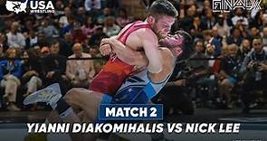 Yianni Diakomihalis vs. Nick Lee | 2023 Final X Round 2