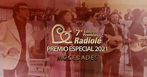 La última actuación de Ana Bejerano con Mocedades en los Premios Radiolé