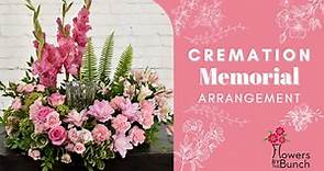 Cremation Memorial Arrangement - Flowers by the Bunch