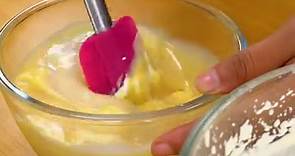 Delicioso helado de vainilla