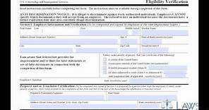 Learn How to Fill the I-9 Form
