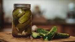 The Quickest Homemade Pickles Ever | Refrigerator Pickle Recipe