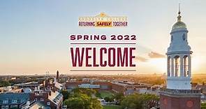 Returning Safely Together: A Spring 2022 Welcome