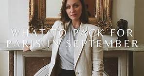 Packing List 10 Days In Paris | What to Wear In France In September