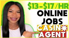 🎰 *APPLY ASAP!!* $13-$17/hr Casino Service Agent Online Work-From-Home Job! Little Experience Needed