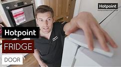 How to reverse your fridge door | by Hotpoint