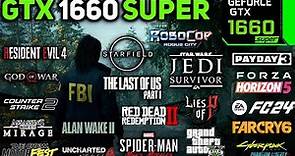 GTX 1660 SUPER Test in 21 Games