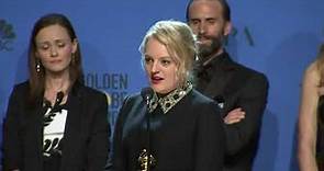 Elisabeth Moss & 'The Handmaid's Tale' - Golden Globes 2018