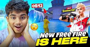 New Free Fire Is Here😍 OB42 Update Must Watch - Garena Free Fire