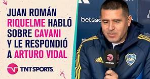 Juan Román #Riquelme habló de todo: #Boca, #Cavani, #Messi, #Vidal y mucho más con TNT Sports