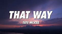 Tate McRae - friends don’t look at friends that way (Lyrics)