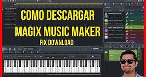 🎹 Como descargar Magix Music Maker 2020 🎼 + FIX DESCARGA EN 0% (Crea la música para tus videojuegos)
