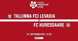 TALLINNA FCI LEVADIA - FC KURESSAARE, A. LE COQ PREMIUM LIIGA 28. voor