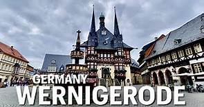 Wernigerode, Colourful town of Harz Mountains, Germany