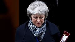 Parlamentarios británicos rechazan el acuerdo para el brexit de May