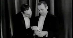 William Haines and Jack Benny in Hollywood Revue of 1929