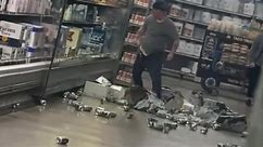 Police Arrest Man Seen Smashing Cases of Busch Light at Walmart