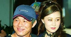 Jet Li and his wife Nina Li Chi