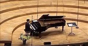 Daniel Chun Plays Chopin Revolutionary at Stockholm Concert Hall