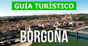 Borgoña, Francia | Ciudad de Dijon, Auxerre, Autun, Tournus | Vídeo dron 4k | Borgoña que ver