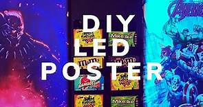 How to: DIY Affordable LED Movie Poster