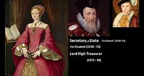 Queen Elizabeth I & Cecil (Lord Burghley)