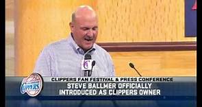 Steve Ballmer speech at Clippers press conference